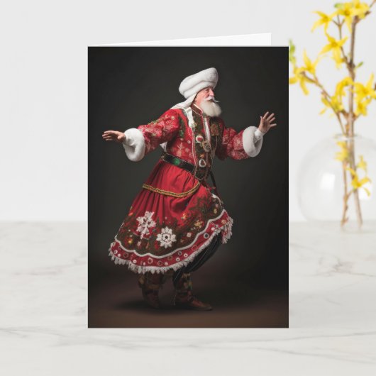 Weihnachtsfest Karte (Gelbe Blume)