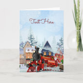 Weihnachtsfest Karte (Vorderseite)