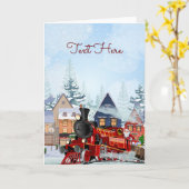 Weihnachtsfest Karte (Gelbe Blume)