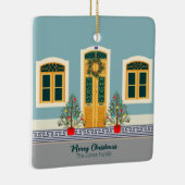 Weihnachtsfest Keramikornament (Rechts)