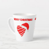 Weihnachtsfest Kleine Latte Tasse (Linke Ecke)
