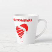 Weihnachtsfest Kleine Latte Tasse (Rechts)