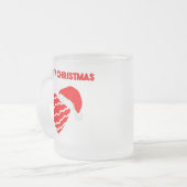 Weihnachtsfest Kleine Mattierte Tasse (Vorderseite Links)