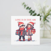 Weihnachtsfest - Liebe ist in der Luft (Stehend Vorderseite)