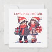 Weihnachtsfest - Liebe ist in der Luft (Rückseite)