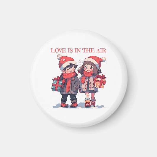 Weihnachtsfest - Liebe ist in der Luft Magnet (Vorne)