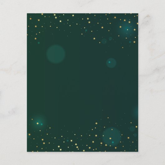 Weihnachtsfest, Mistletoe Schneeflocken (Rückseite)