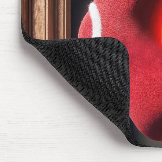 Weihnachtsfest mit Kohle gefüllt Mousepad (Ecke)