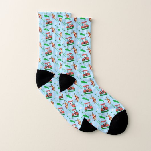 Weihnachtsfest mit Rentiermuster Socken (Paar)