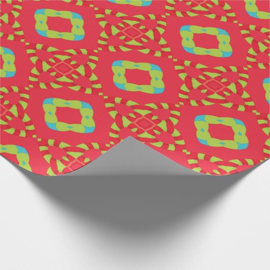 Weihnachtsfest Muster 01 - Geschenkpapier (Ecke)