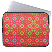 Weihnachtsfest Muster 01 - Laptopschutzhülle (Vorderseite)
