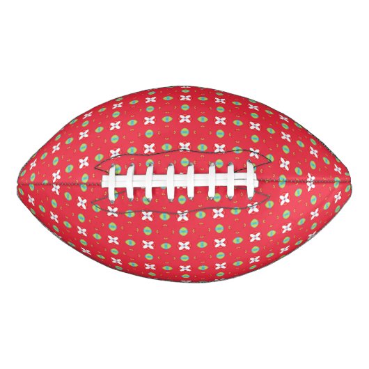 Weihnachtsfest Muster 02 - Football (Vorderseite)