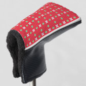 Weihnachtsfest Muster 02 - Golf Headcover (3/4 Vorderseite)