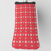 Weihnachtsfest Muster 02 - Golf Headcover (Rotieren 90)