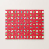 Weihnachtsfest Muster 02 - Puzzle (Horizontal)
