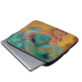 Weihnachtsfest Nah Laptopschutzhülle (Vorne Knopf)