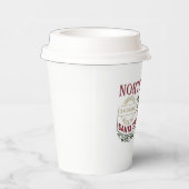 Weihnachtsfest Nordpol Heiße Kakaoweihe Weihnachte Pappbecher (Rechts)