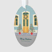 Weihnachtsfest Ornament (Vorderseite)