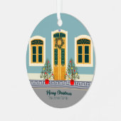 Weihnachtsfest Ornament Aus Metall (Vorderseite links)