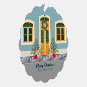 Weihnachtsfest Ornament Karte (Rechts)