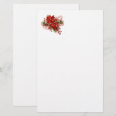 Weihnachtsfest Papier Briefpapier (Vorne/Hinten)