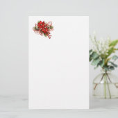 Weihnachtsfest Papier Briefpapier (Stehend Vorderseite)