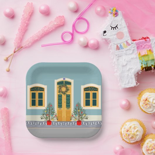 Weihnachtsfest Pappteller (Party)