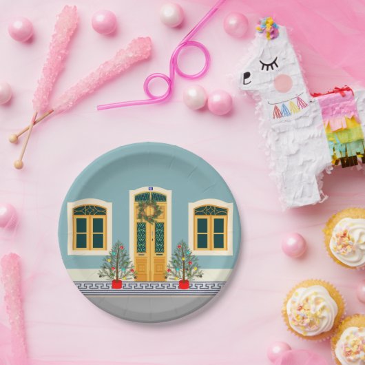 Weihnachtsfest Pappteller (Party)