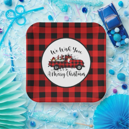 Weihnachtsfest Pappteller (Party)