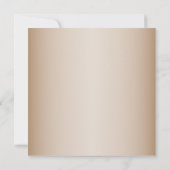 Weihnachtsfest - Party Einladung (Rückseite)