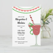 Weihnachtsfest-Party Einladung (Stehend Vorderseite)