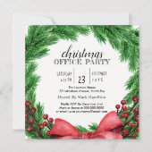 Weihnachtsfest Party Einladung (Vorderseite)