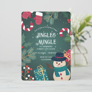 Weihnachtsfest-Party Einladung