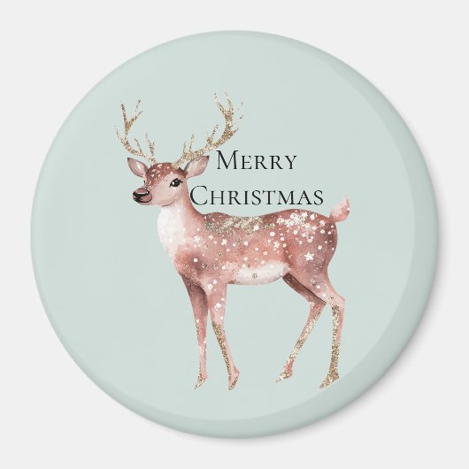 Weihnachtsfest Personalisiert Magnet (Vorne)