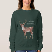 Weihnachtsfest Personalisiert Sweatshirt (Vorderseite)