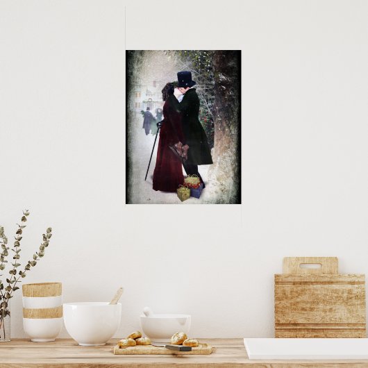 Weihnachtsfest Poster (Küche)