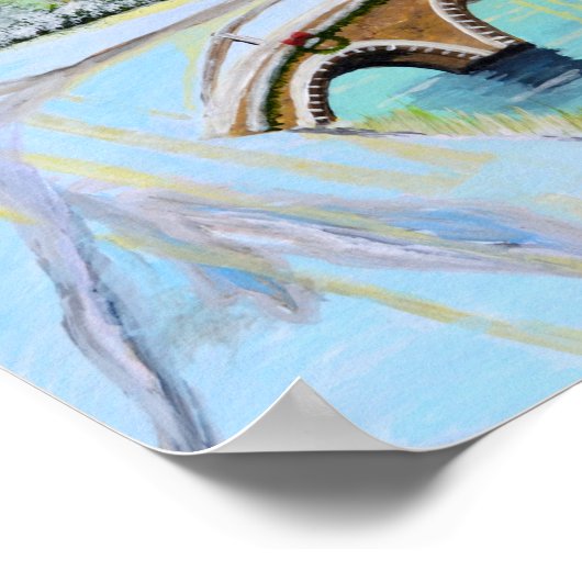 Weihnachtsfest Poster (Ecke)