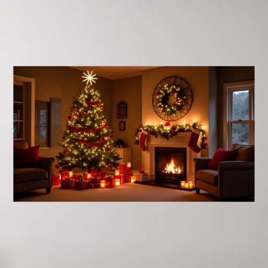 Weihnachtsfest Poster (Vorne)