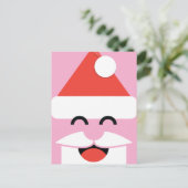 Weihnachtsfest Postkarte (Stehend Vorderseite)