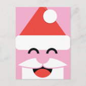 Weihnachtsfest Postkarte (Vorderseite)