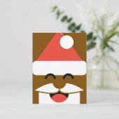 Weihnachtsfest Postkarte (Stehend Vorderseite)