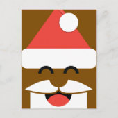 Weihnachtsfest Postkarte (Vorderseite)