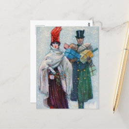 Weihnachtsfest Postkarte