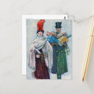 Weihnachtsfest Postkarte