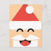 Weihnachtsfest Postkarte (Vorderseite)