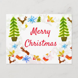 Weihnachtsfest Postkarte