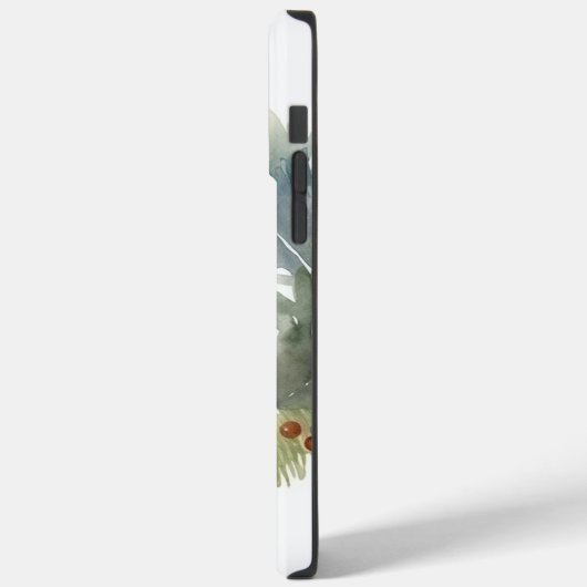 Weihnachtsfest-Pup Case-Mate iPhone Hülle (Rückseite / Links)