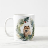 Weihnachtsfest-Pup Kaffeetasse (Links)