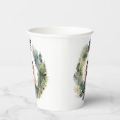 Weihnachtsfest-Pup Pappbecher (Rechts)