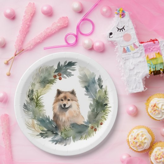 Weihnachtsfest-Pup Pappteller (Party)
